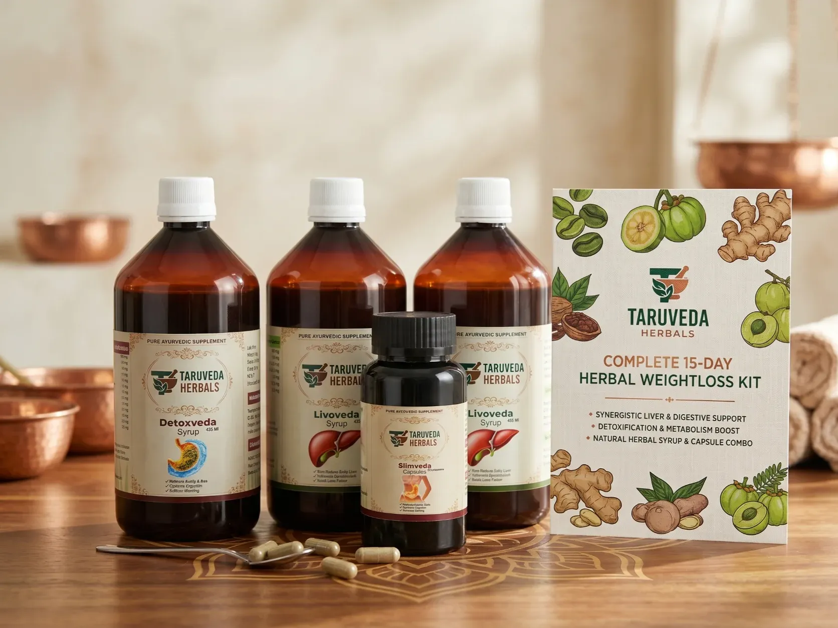 Taruveda 15-Day Detox & Slim Kit